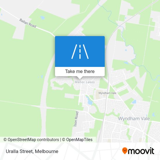 Uralla Street map