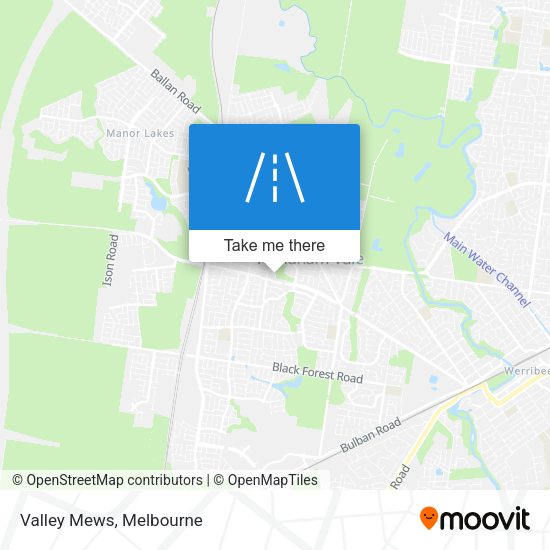 Valley Mews map