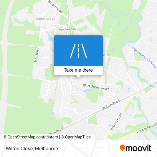 Wilton Close map