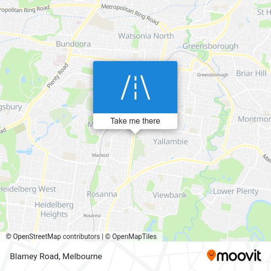 Blamey Road map