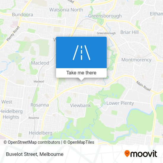 Buvelot Street map