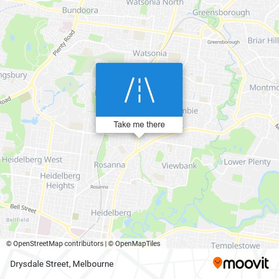 Drysdale Street map