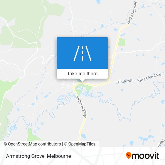 Armstrong Grove map