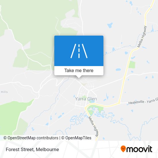 Forest Street map