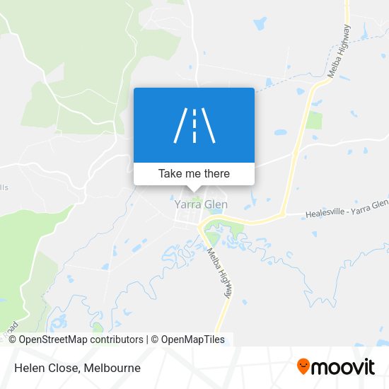 Helen Close map
