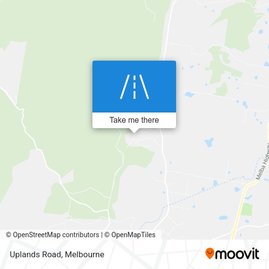 Uplands Road map