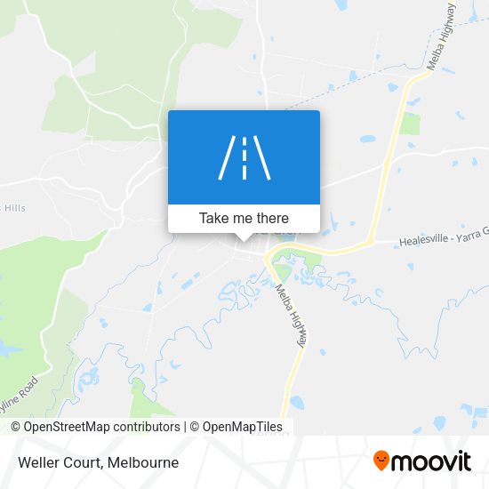 Weller Court map