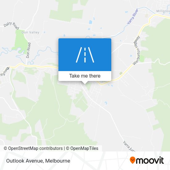 Outlook Avenue map