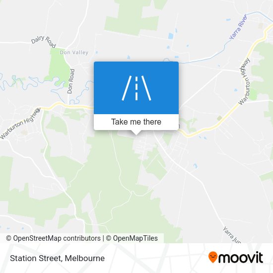 Station Street map