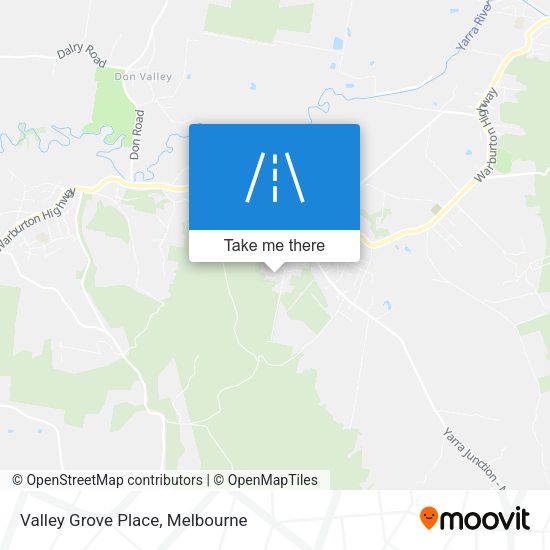 Valley Grove Place map