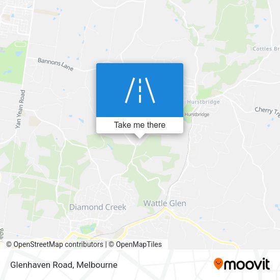 Glenhaven Road map