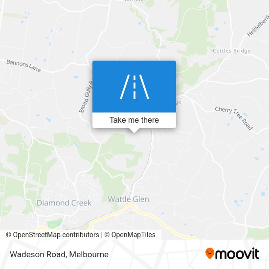 Wadeson Road map