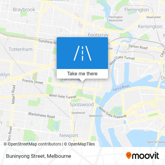 Buninyong Street map