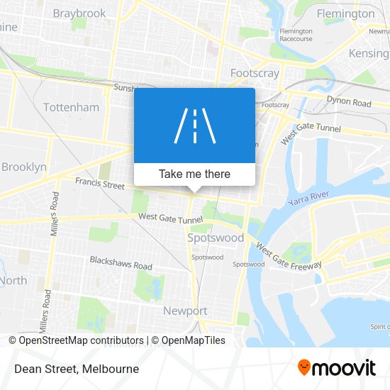 Dean Street map