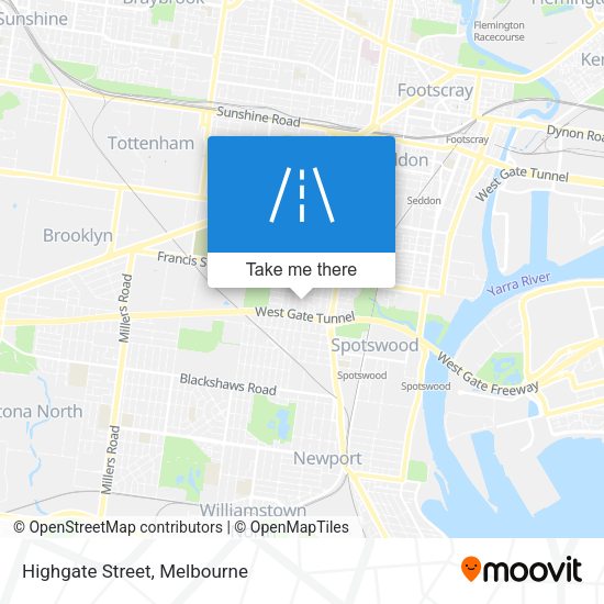 Highgate Street map