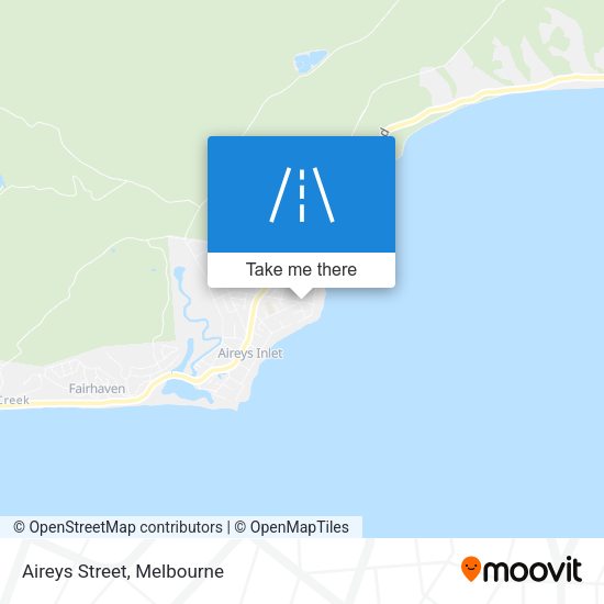 Aireys Street map