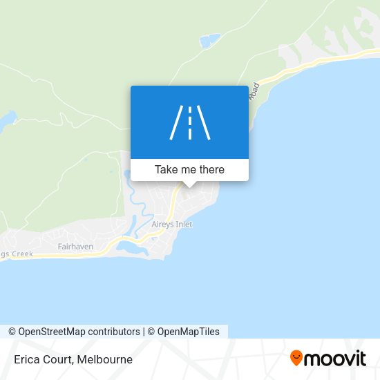 Erica Court map