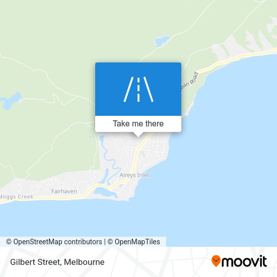 Gilbert Street map
