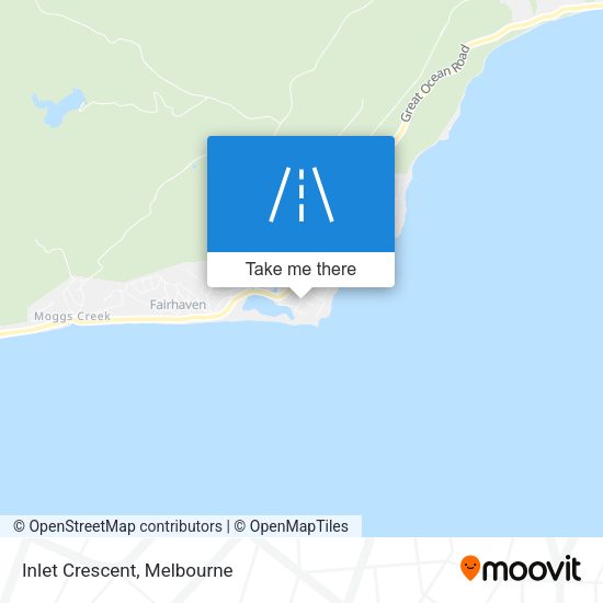 Inlet Crescent map