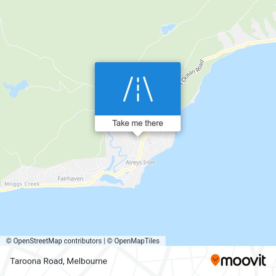 Taroona Road map