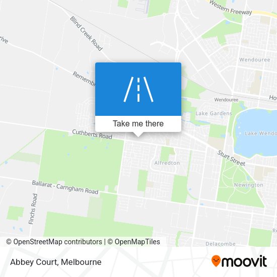 Abbey Court map