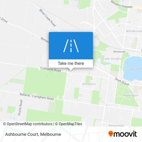 Ashbourne Court map