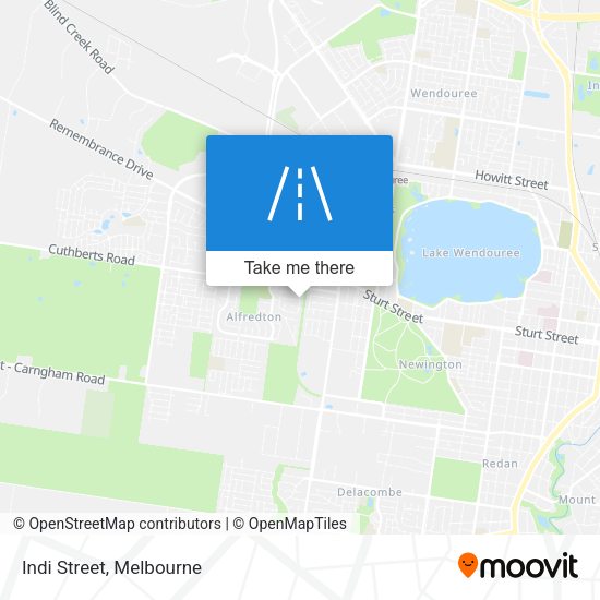 Indi Street map