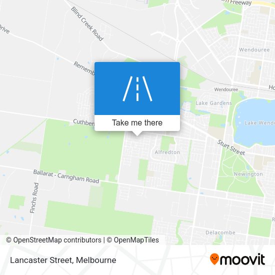 Lancaster Street map