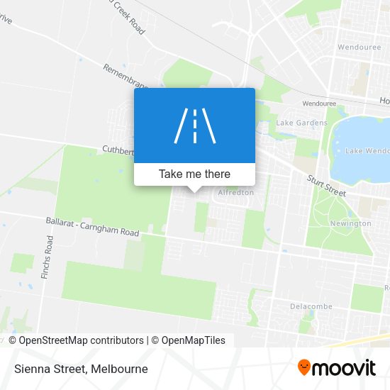 Sienna Street map