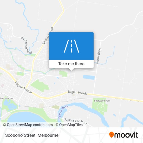 Scoborio Street map