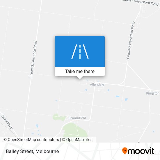 Bailey Street map