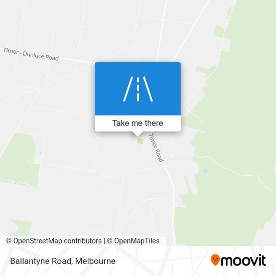 Ballantyne Road map