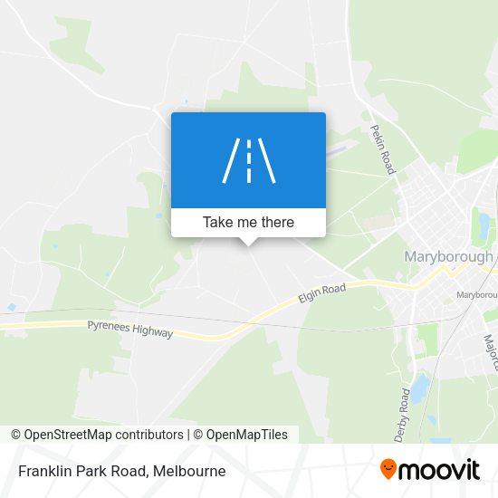 Franklin Park Road map