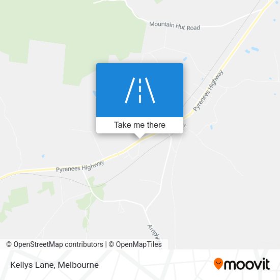 Kellys Lane map