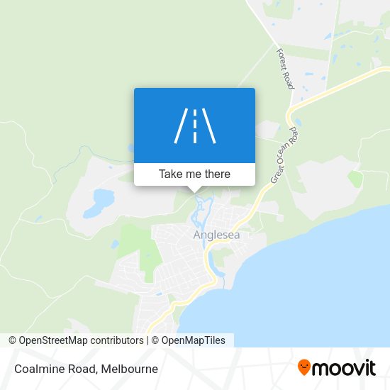Coalmine Road map