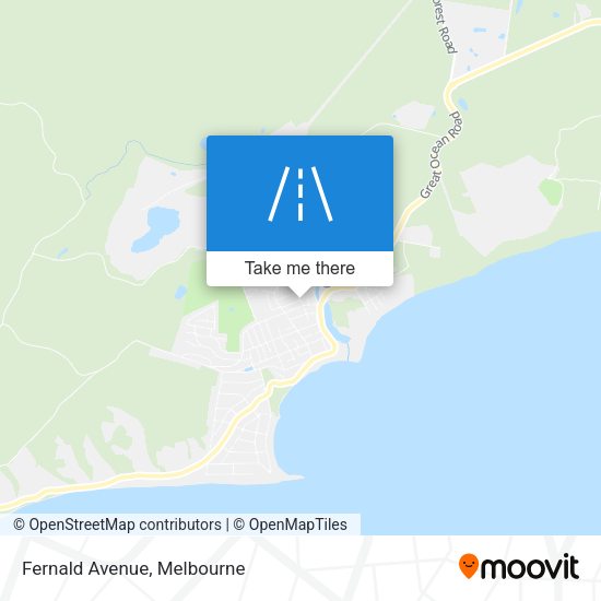 Fernald Avenue map