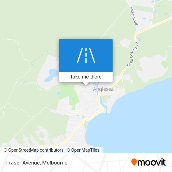 Fraser Avenue map