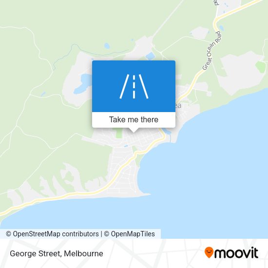 George Street map