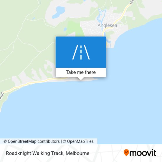Roadknight Walking Track map