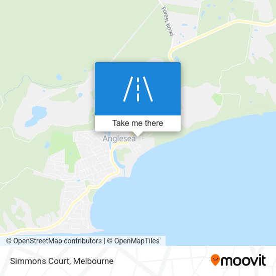 Simmons Court map