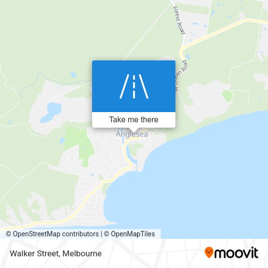 Walker Street map