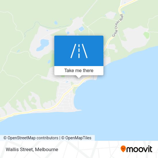 Wallis Street map
