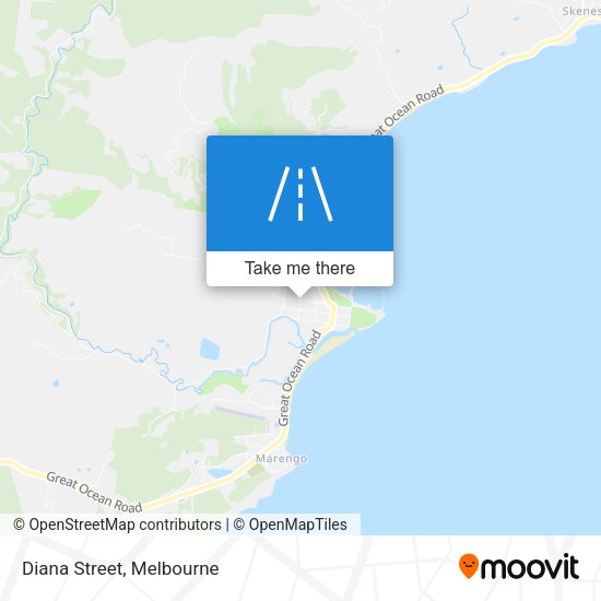 Diana Street map