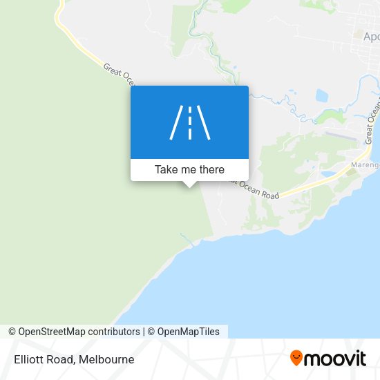 Elliott Road map
