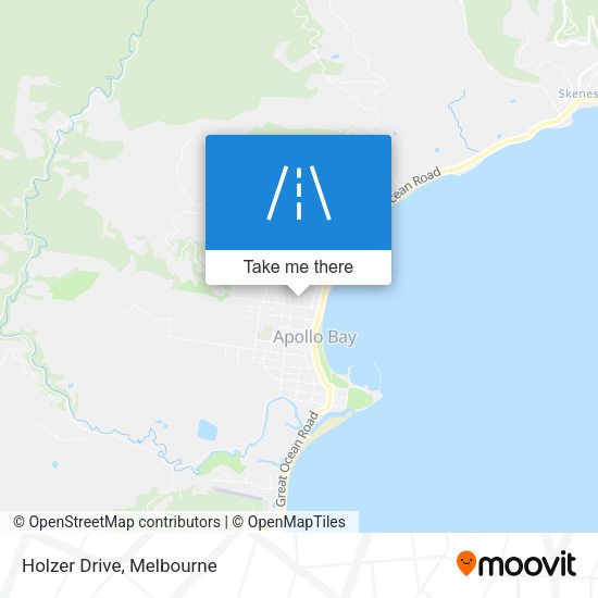 Holzer Drive map