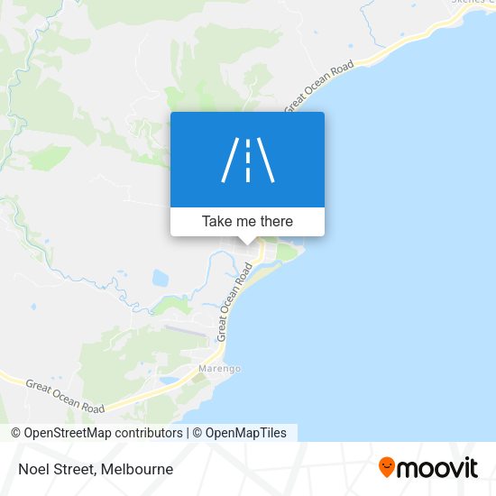 Noel Street map
