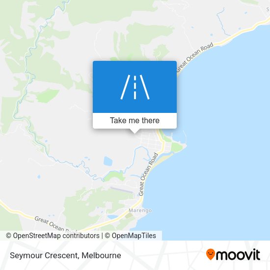 Seymour Crescent map
