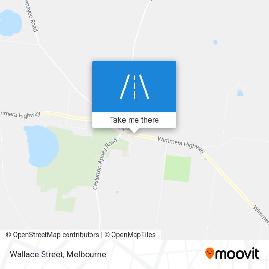Wallace Street map