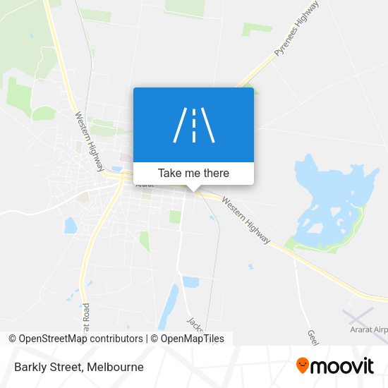 Barkly Street map