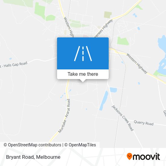 Bryant Road map